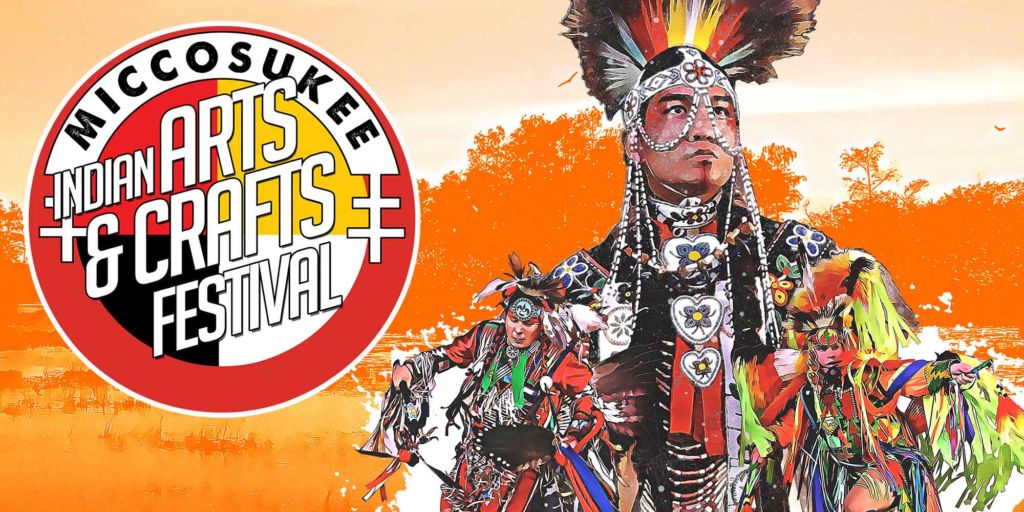 Miccosukee Indian Arts & Crafts Festival banner