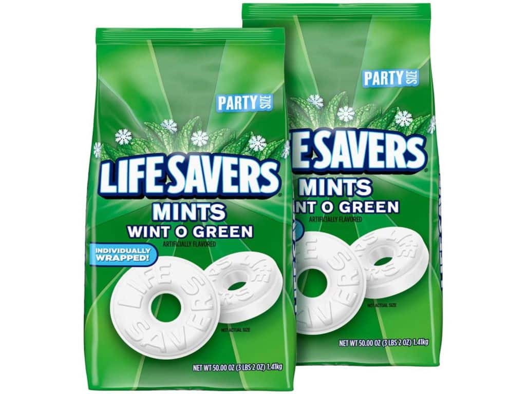 LIFE SAVERS Mints Wint-O-Green Hard Candy, 50-Ounce Bag (Pack of 2)