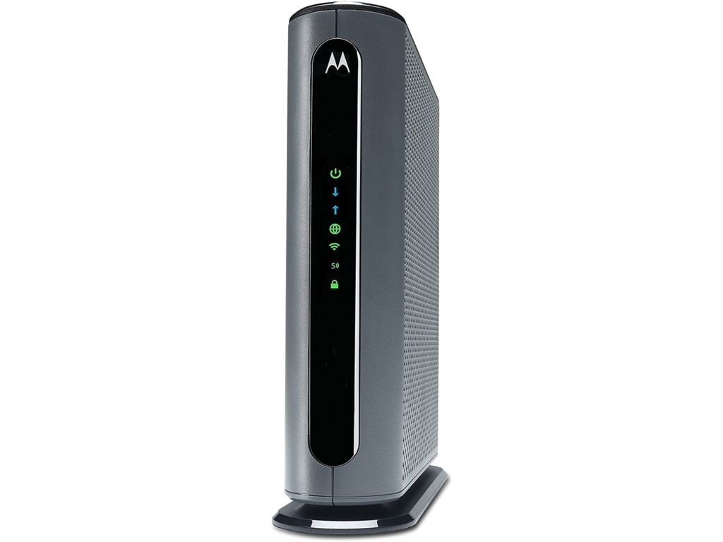 Motorola MG7700 24x8 Cable Modem Plus AC1900 Dual Band WiFi Gigabit Router with Power Boost