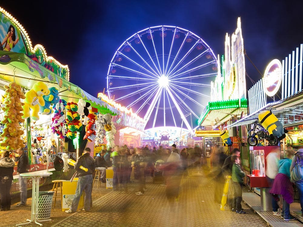 carnival, festival, amusement rides