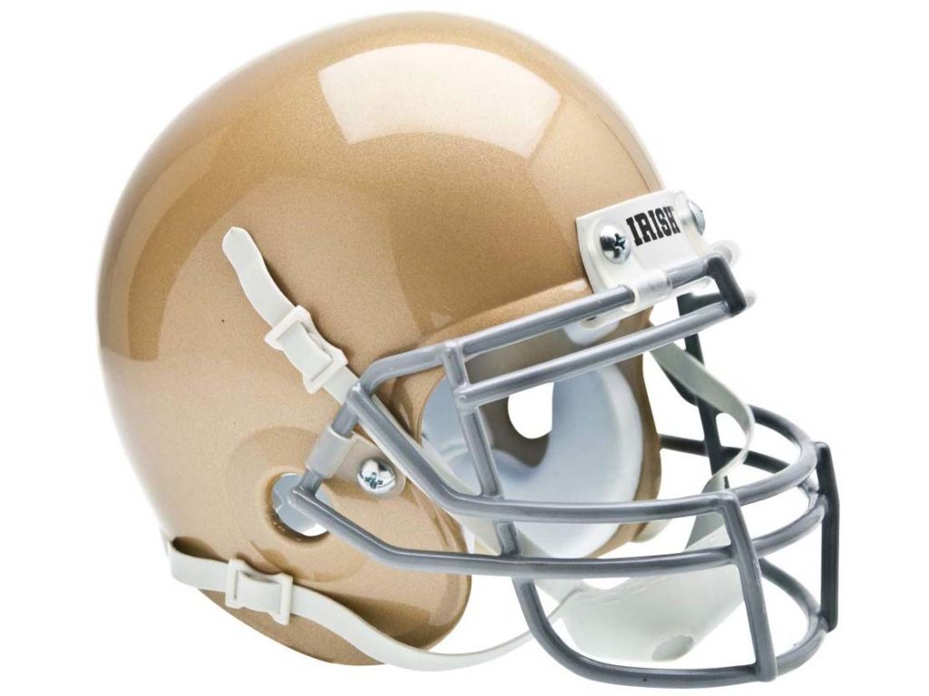 Schutt NCAA Notre Dame Fighting Irish Mini Authentic XP Football Helmet