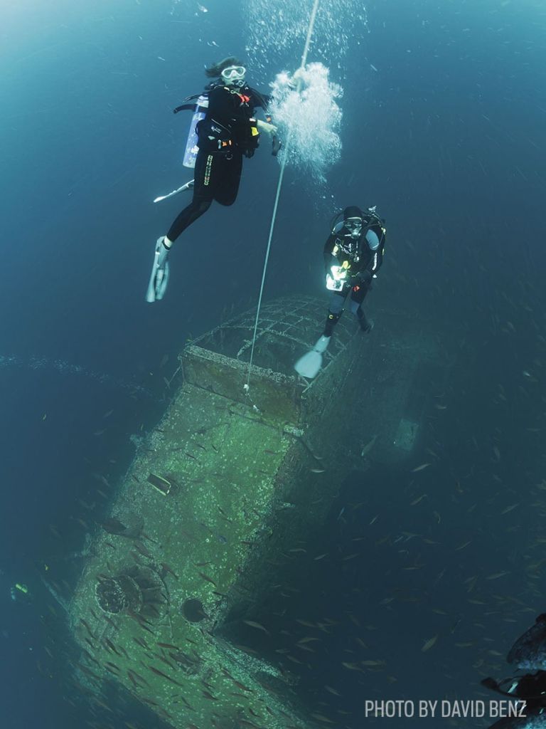 Oriskany shipwreck diving