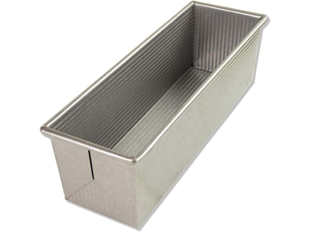 USA Pan 1165PM Bakeware Pullman Loaf Pan, Large