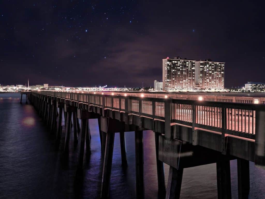 panama city beach, florida pier