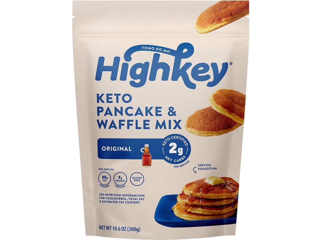 HighKey Snacks Keto Food Pancake, Waffle & Bread Mix