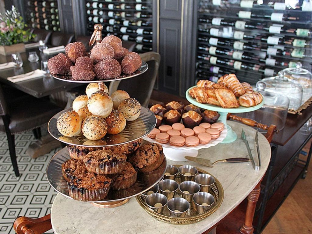 pastry trolley