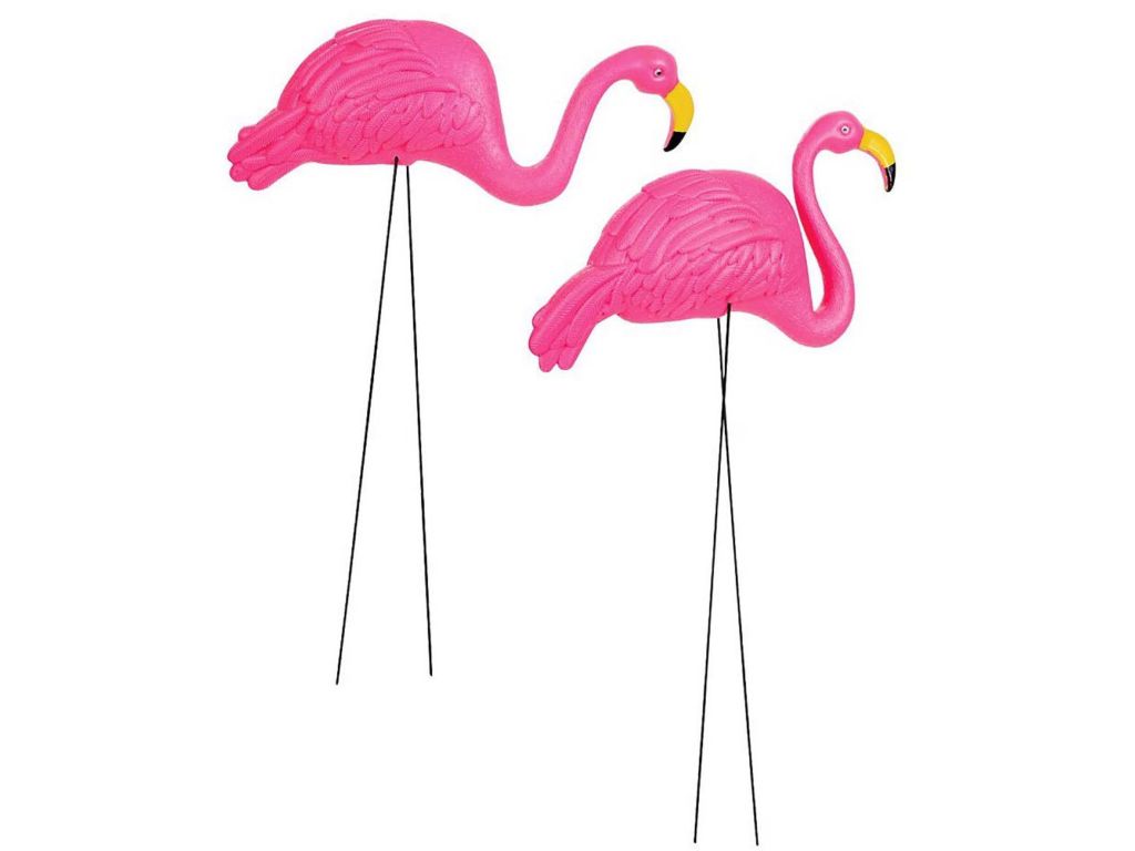 Pink Flamingo Yard Ornament