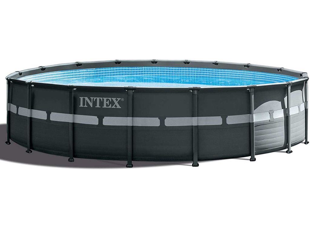 Intex 26329EH 18ft x 52in Ultra XTR Frame Pool Set, Dark Grey