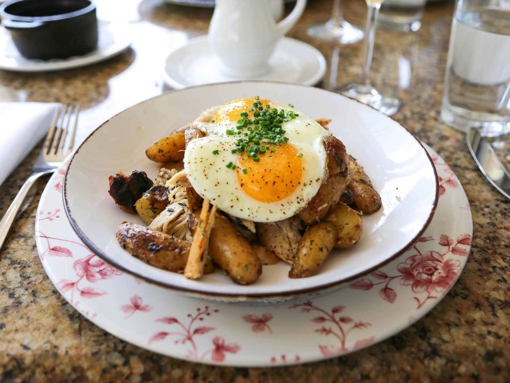 Smoked Chicken Hash at Preserved Restaurant St. Augustine