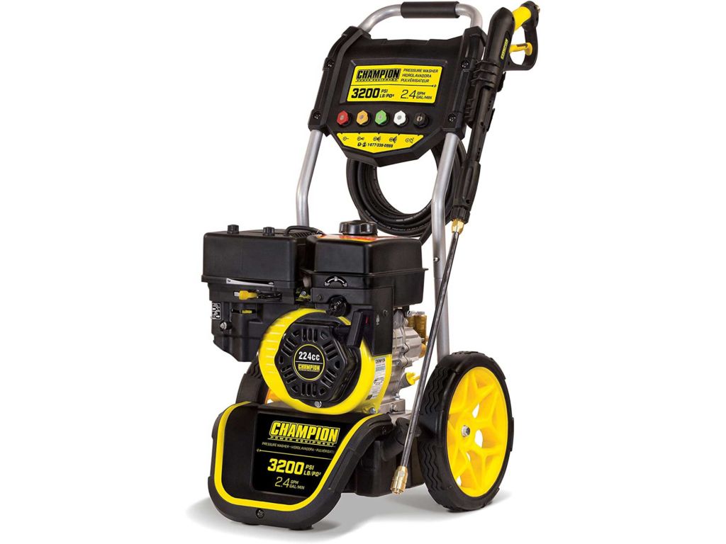 Champion 3200-PSI 2.4-GPM Dolly-Style Gas Pressure Washer