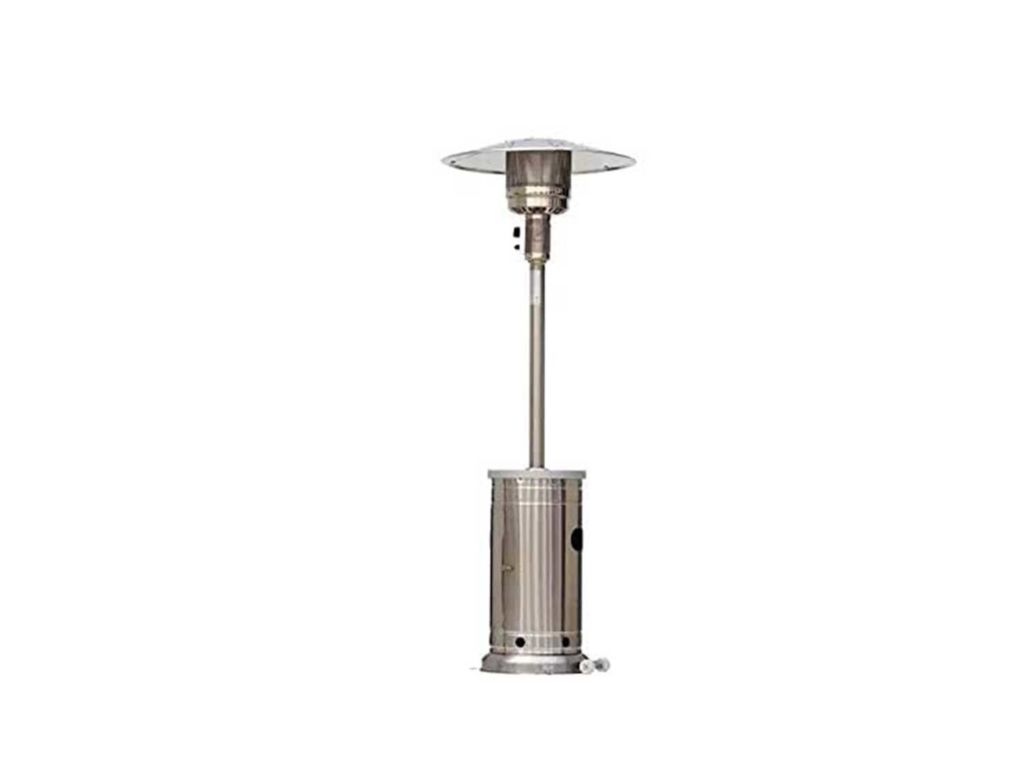 Garden Treasures 48000-BTU Stainless Steel Floorstanding Liquid Propane Patio Heater