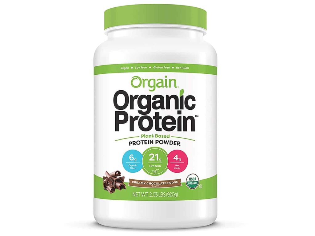 Orgain Organic Plant Based Protein Powder