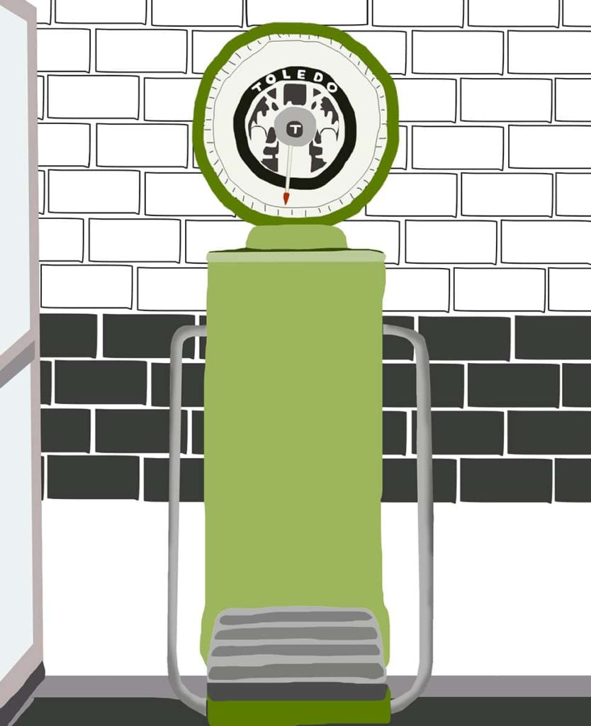 The famous Publix scale