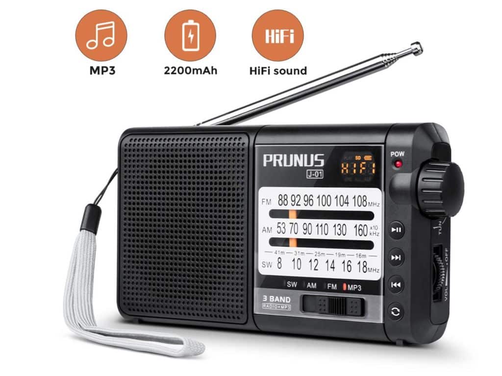 PRUNUS J-01 Portable Transistor Radio