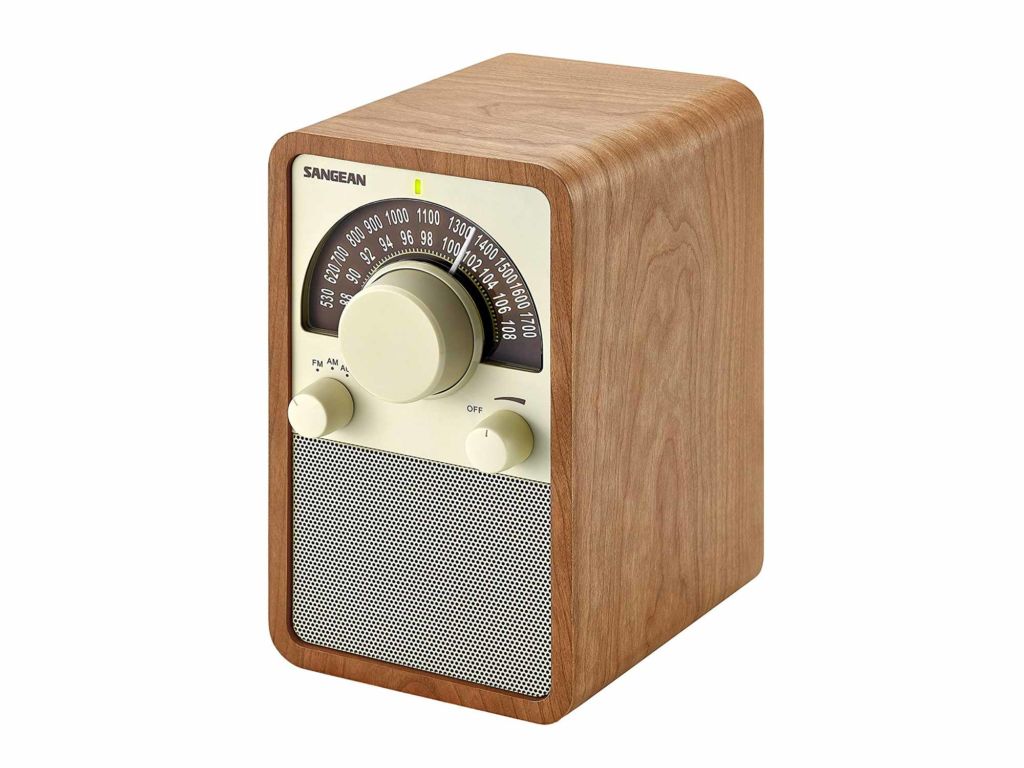 Sangean AM/FM Table Top Wooden Radio
