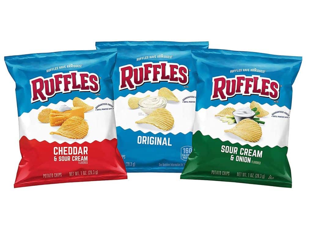 Ruffles Potato Chips Variety Pack