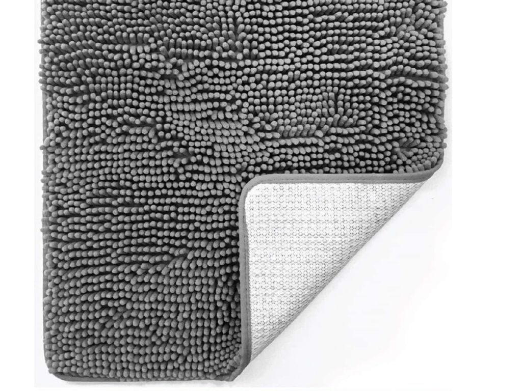 Gorilla Grip Luxury Chenille Bathroom Mat