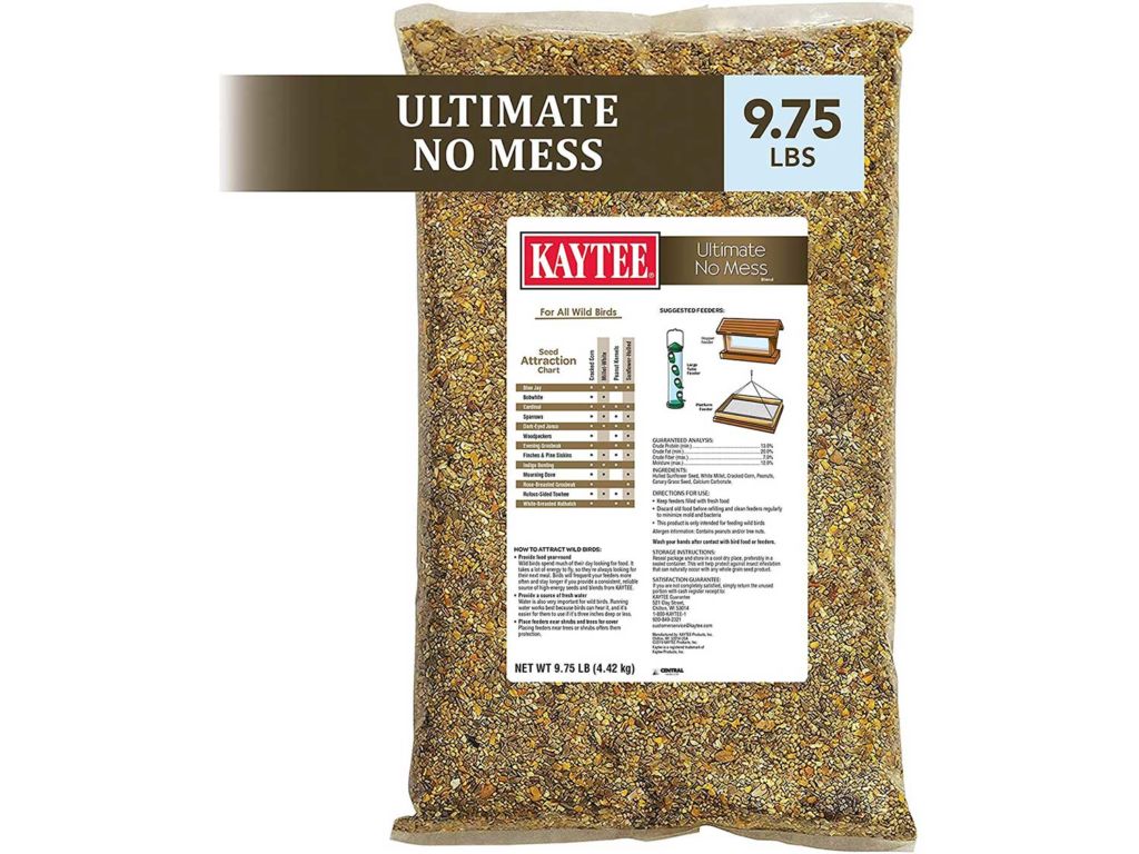 Kaytee Ultimate No Mess Wild Bird Food, 9.75 lb
