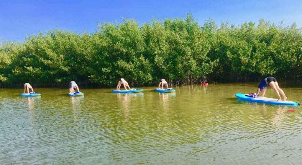 SoBe surf and paddle class, yoga in florida, unique yoga florida