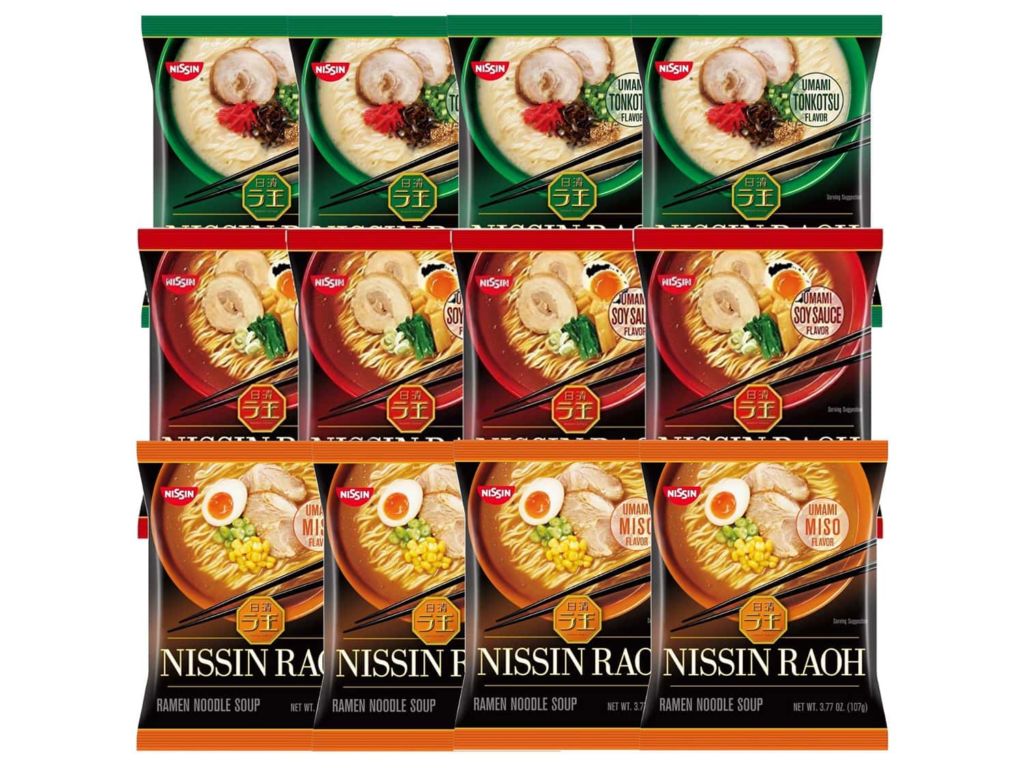 Nissin RAOH Ramen Variety Packs