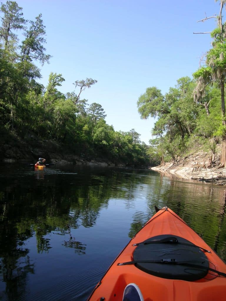 suwannee river kayak weekend getaway