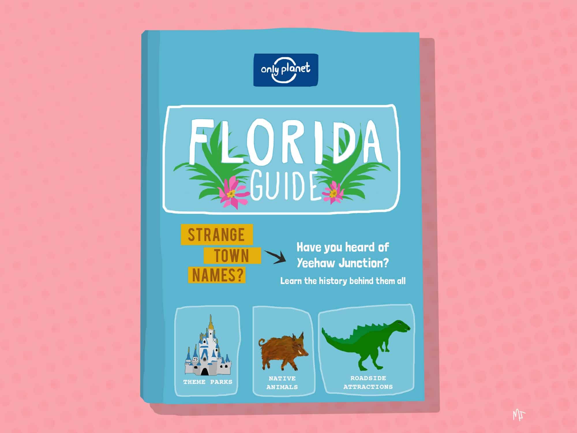 Illustration of Florida Tourism Guide
