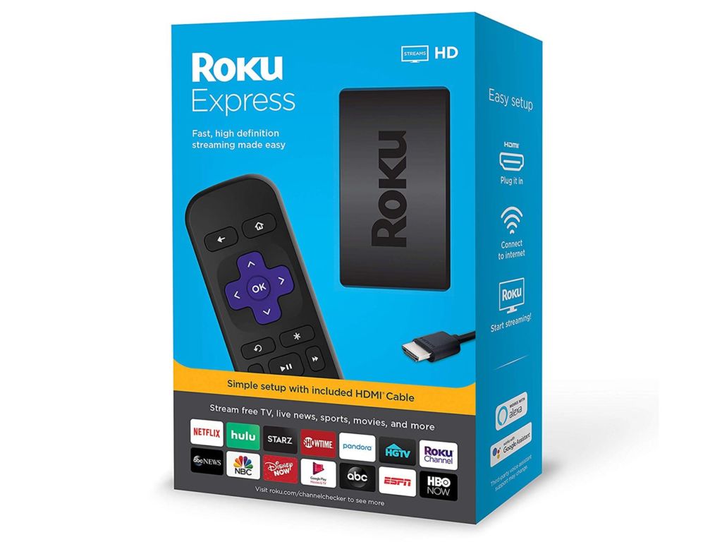 Roku Express HD Streaming Media Player