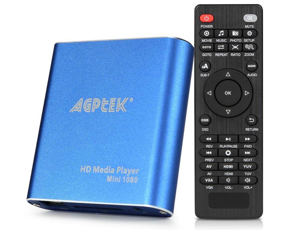 AGPtek Mini 1080p HDMI Media Player