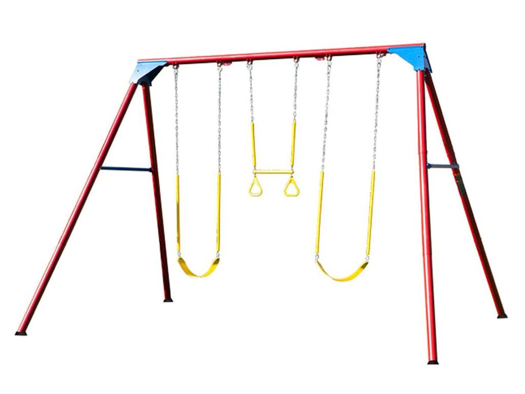 Lifetime Heavy Duty A-Frame Metal Swing Set