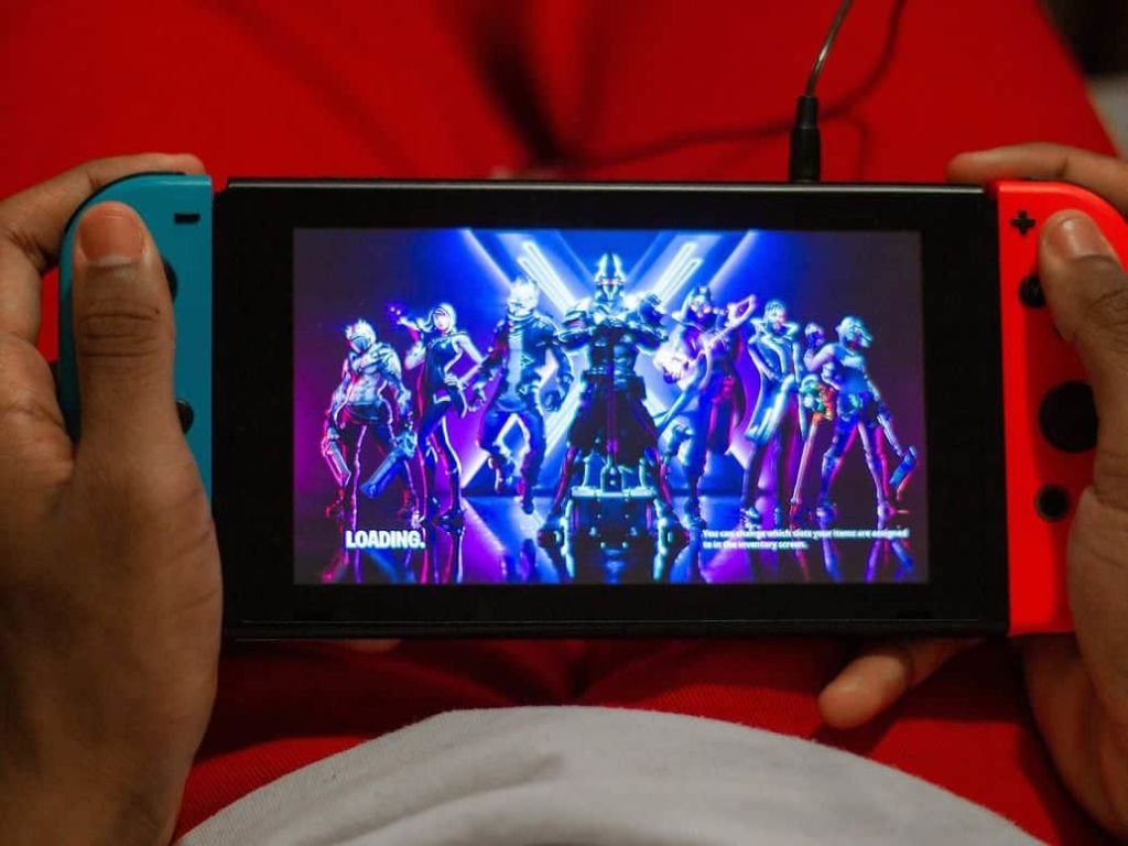 Playing with a Nintendo Switch