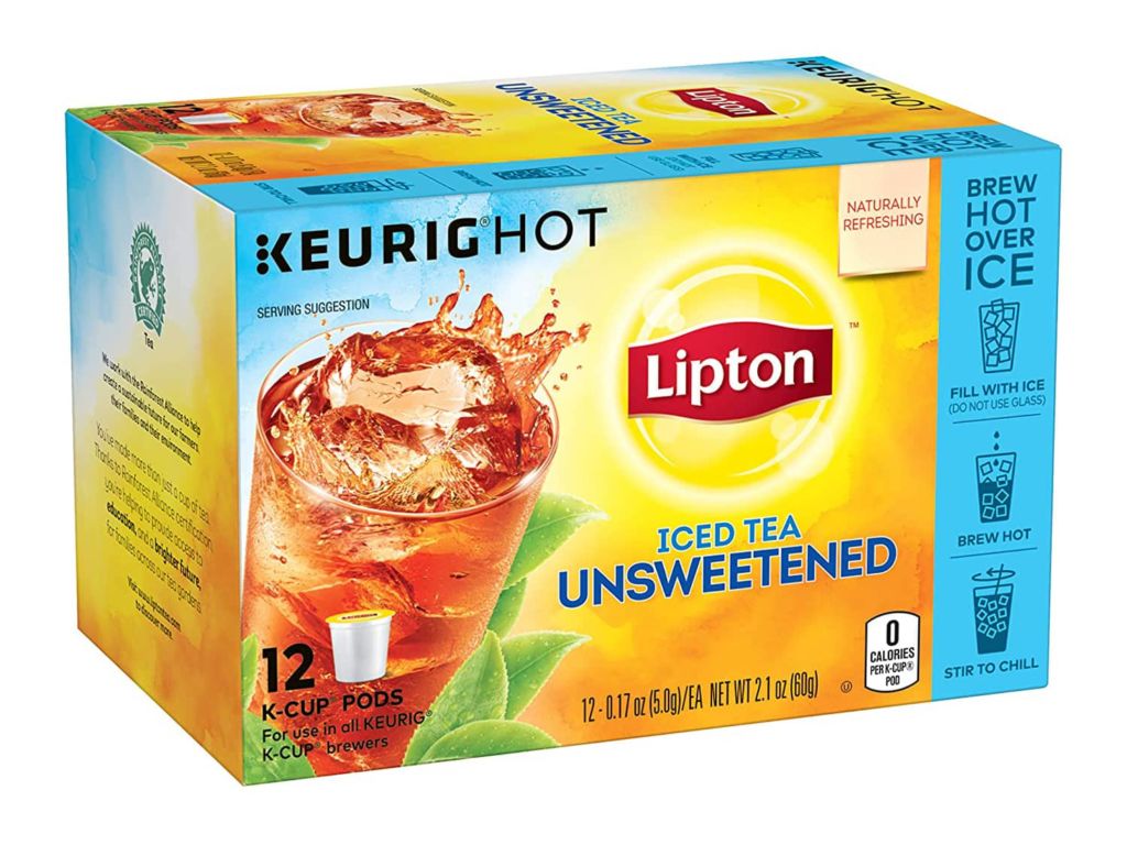 Lipton Iced Tea K-Cups for Keurig Brewers