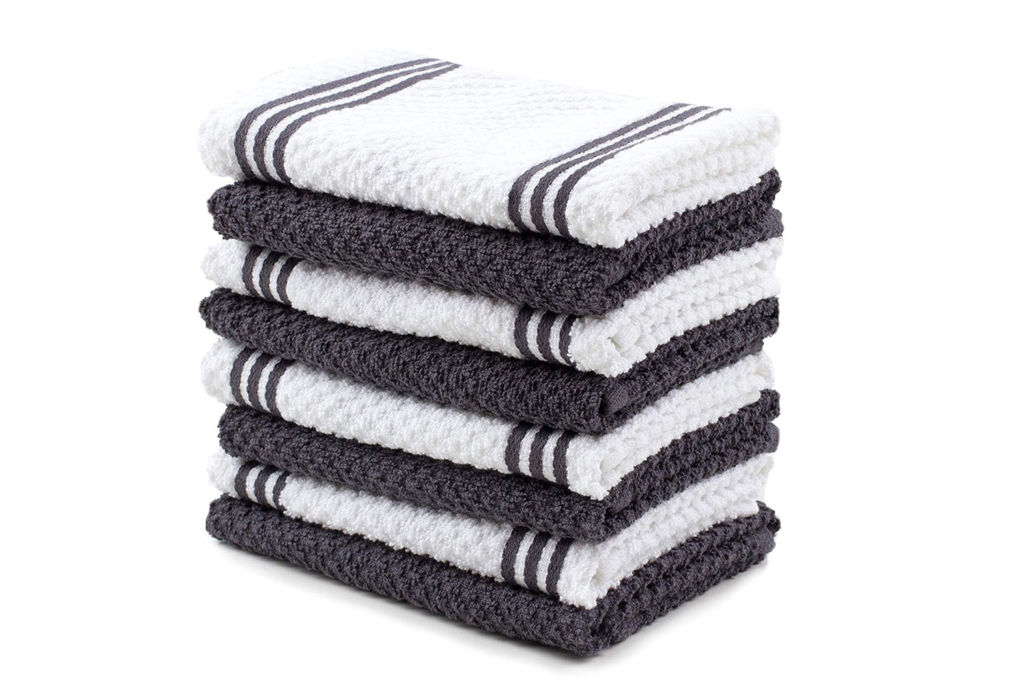 Stack of dishtowels