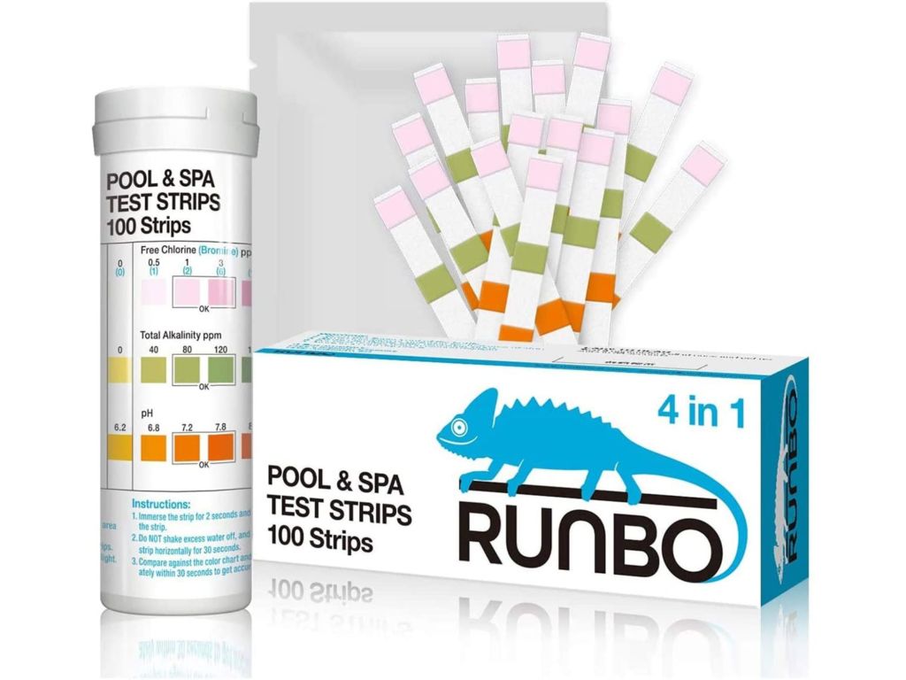 RUNBO Pool and Spa Quality Testing Strips