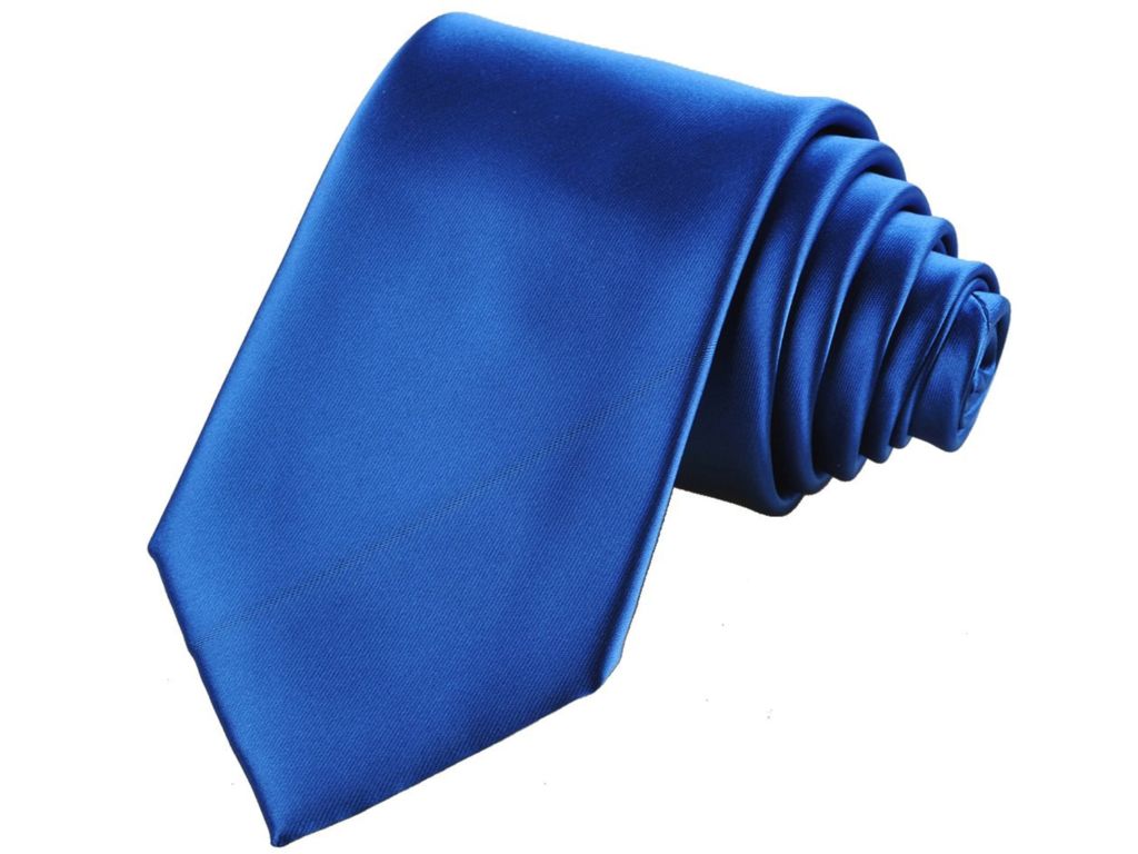 KissTies Solid Satin Tie