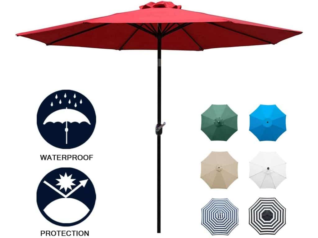 Sunnyglade 9’ Patio Umbrella