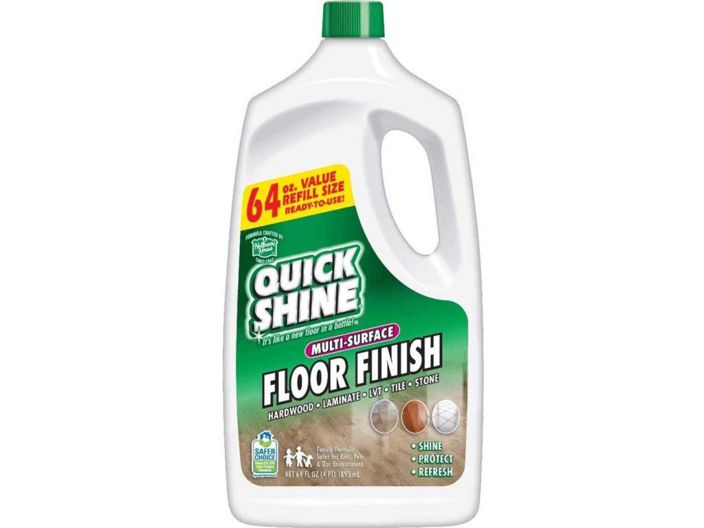 Quick Shine Multi-Surface Floor Finish and Polish, 64 oz. Refill Bottle