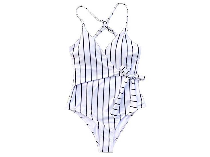 Cupshe Women's Stay Young Stripe One-Piece