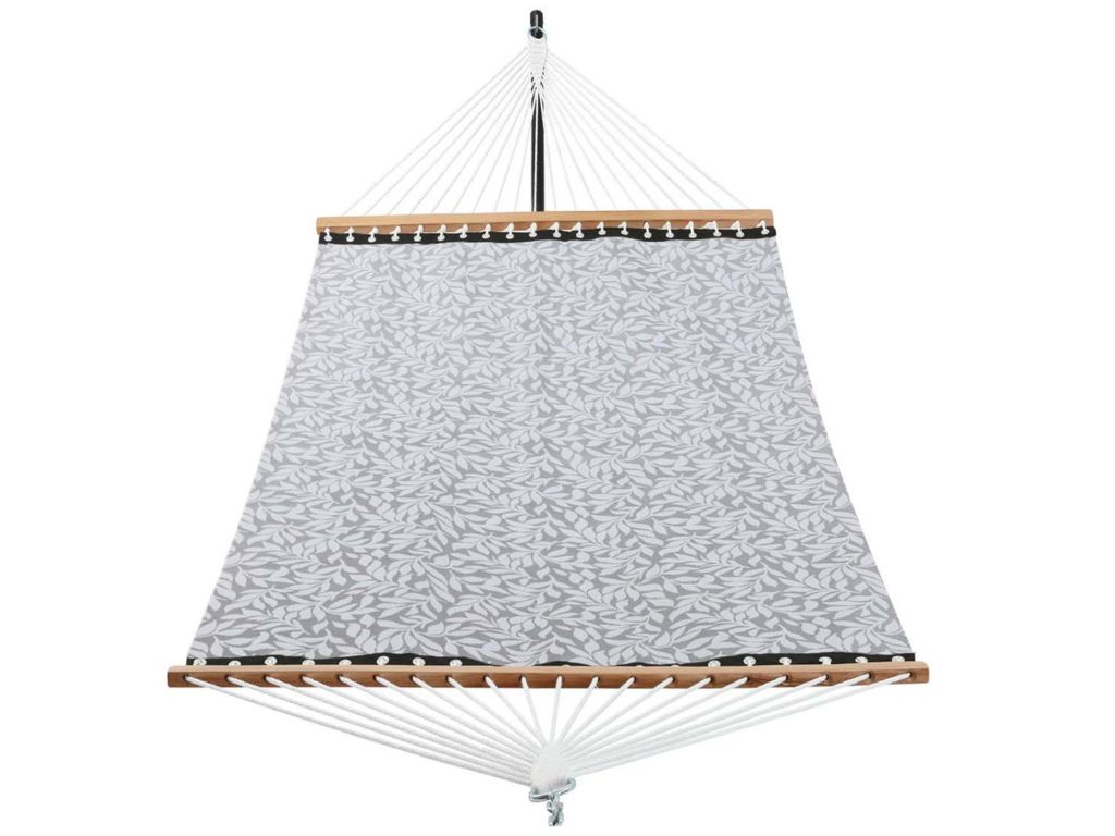 Black and White Patio Watcher Hammock