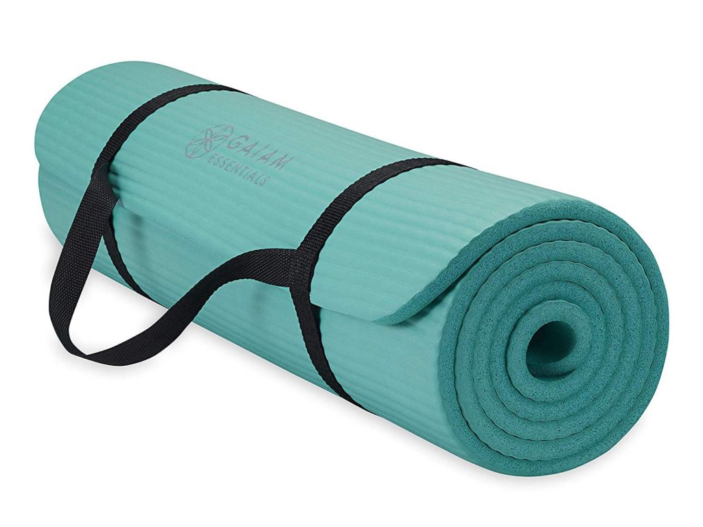Gaiam Essentials Thick Yoga Mat