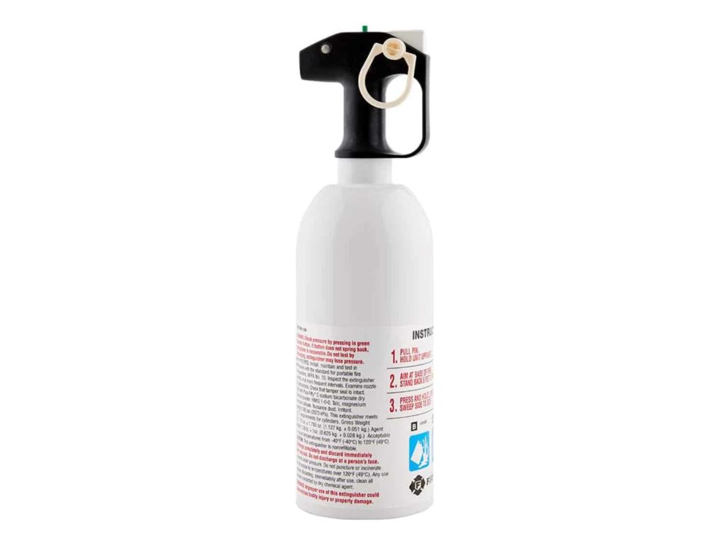 FIRST ALERT Fire Extinguisher, Kitchen Fire Extinguisher, White, KITCHEN5