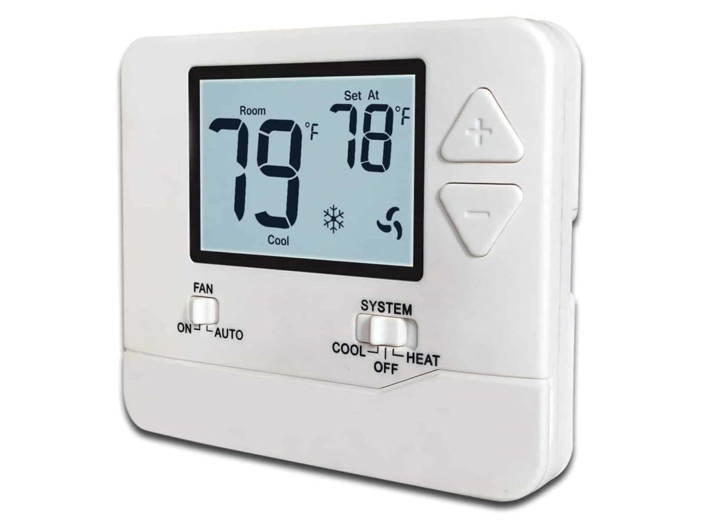 Non-Programmable Thermostat 1 Heat/1 Cool