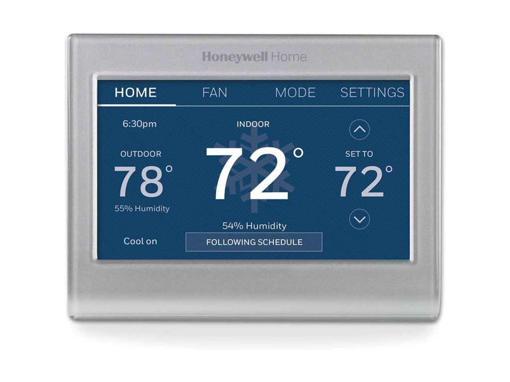 Honeywell Home RTH9585WF1004 Wi-Fi Smart Color Thermostat, 7 Day Programmable, Touch Screen, Energy Star, Alexa Ready