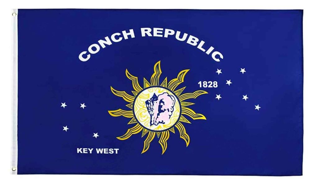 Conch Republic Key West flag