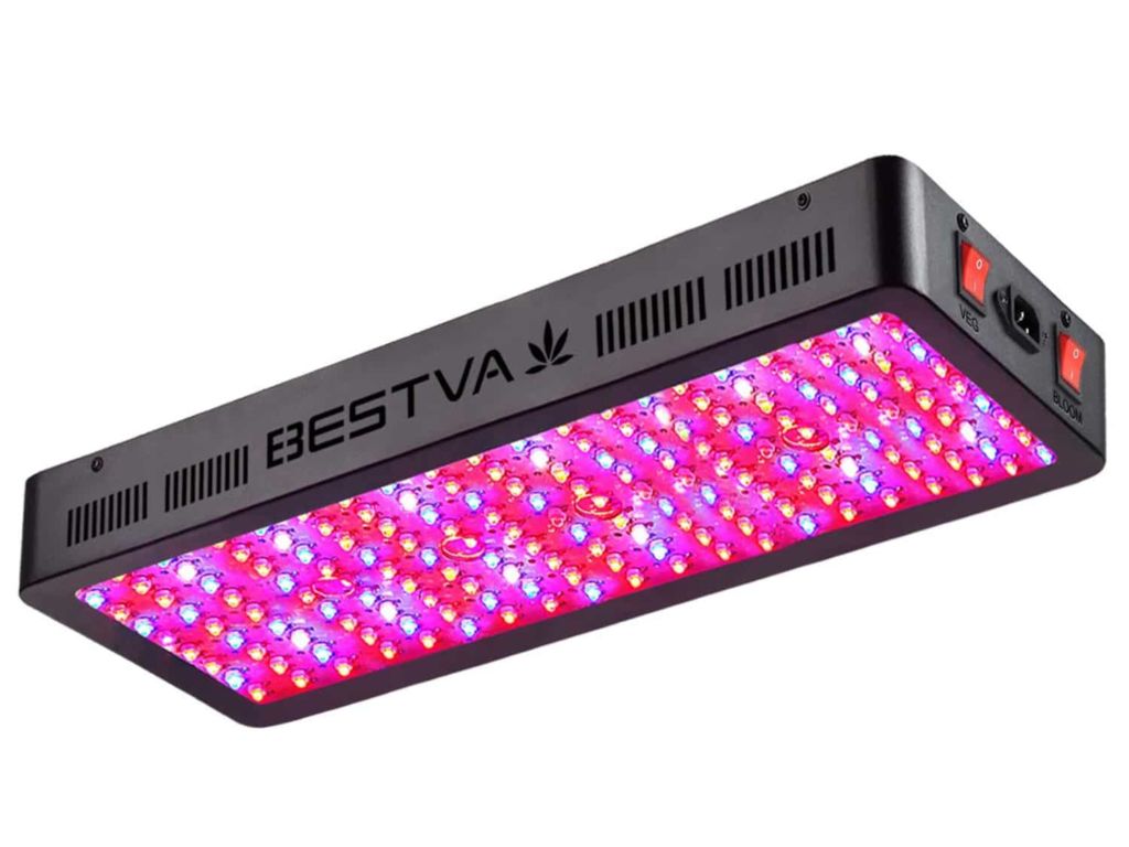 BESTVA Grow Light Lamp for Greenhouse Hydroponic Indoor Plants, Vegetables and Flowers