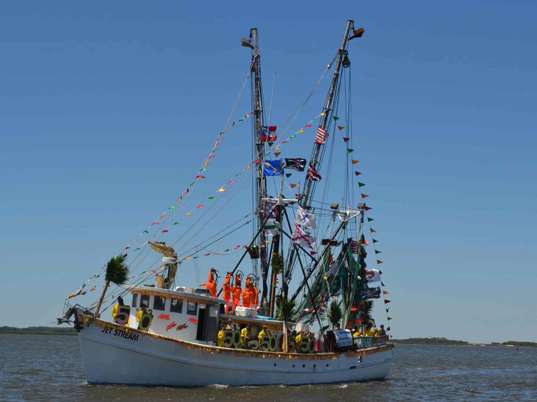 shrimp festival, florida food festivals, north florida events, pirate festivals