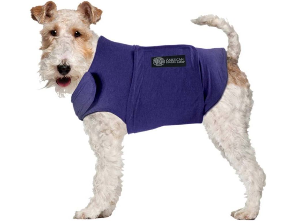 It's machine washable and resists accumulating pet hair. It comes in three different colors to suit your canine.