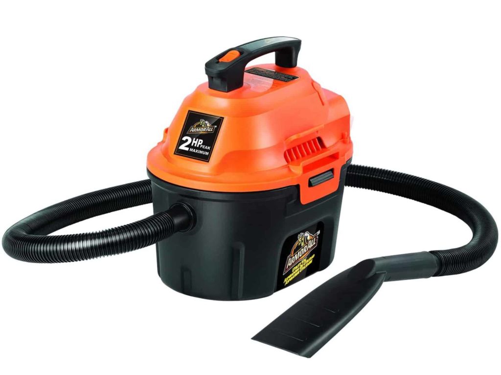 Armor All, AA255, 2.5 Gallon 2 Peak HP Wet/Dry Utility Shop Vacuum