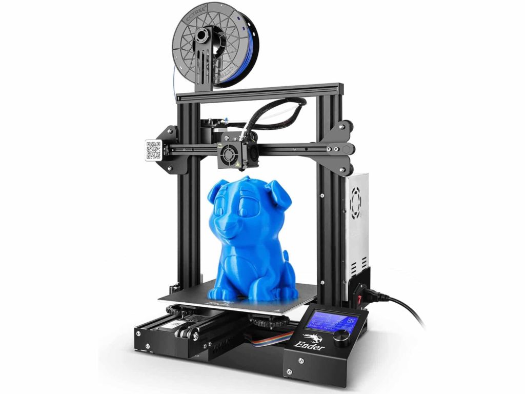 Official Creality Ender 3 3D Printer Fully Open Source with Resume Printing All Metal Frame FDM DIY Printers with Resume Printing Function 220x220x250mm