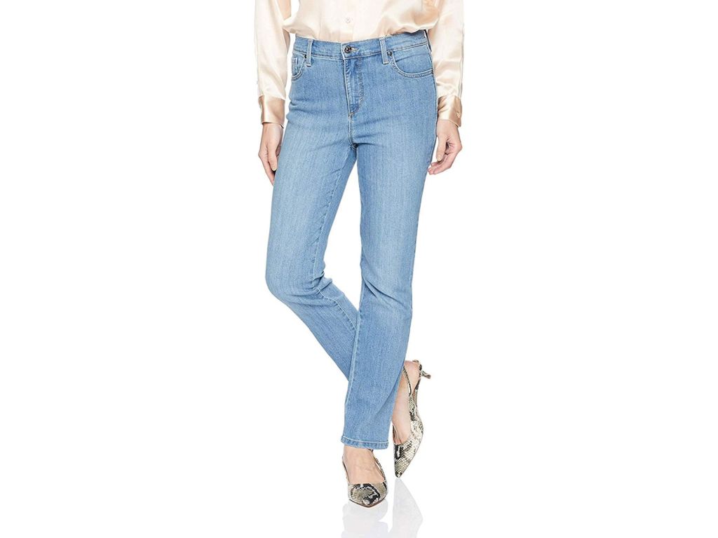 GLORIA VANDERBILT Women's Classic Amanda High Rise Tapered Jean