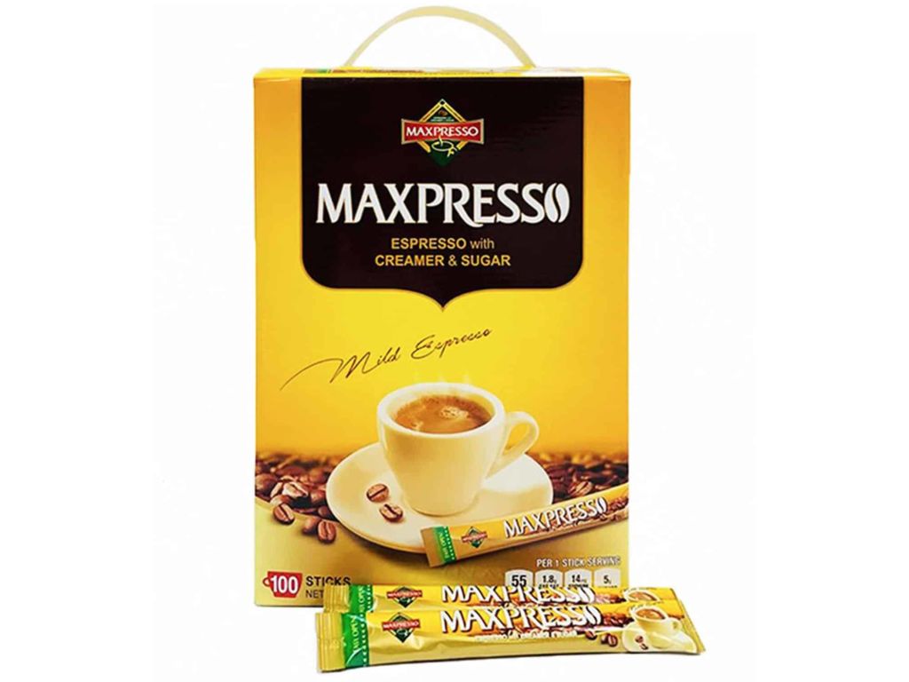 Maxpresso, 3-in-1 Korean Instant Coffee Mix, 100 Sticks